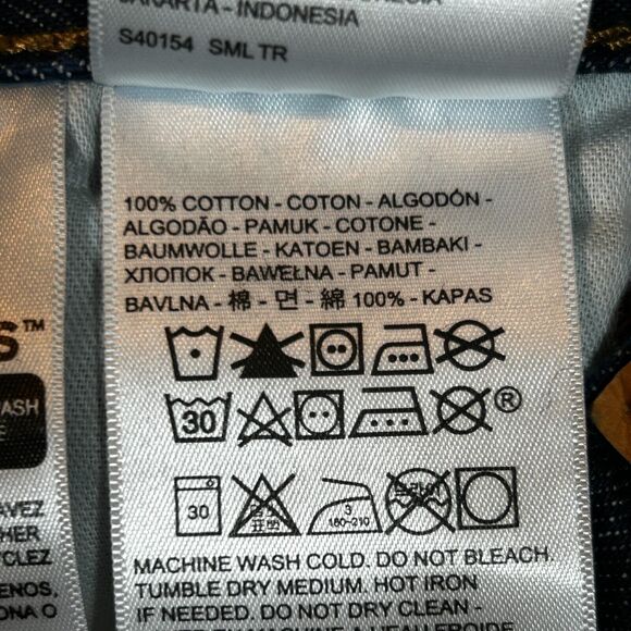 Levis 501XX Shrink-To-Fit Original Button-fly Dark Wash Jeans Mens 32 x 31 - Picture 8 of 8